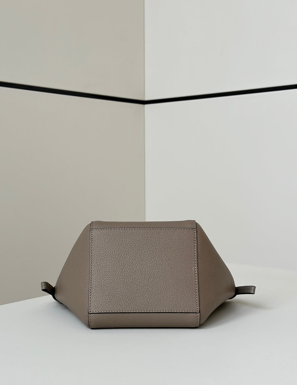 FENDI Origami Grained Leather Foldable Bag