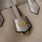 FENDI Origami Grained Leather Foldable Bag