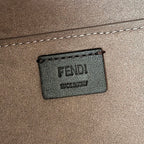 FENDI Origami Grained Leather Foldable Bag
