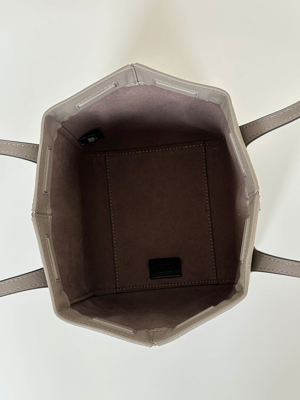 FENDI Origami Grained Leather Foldable Bag