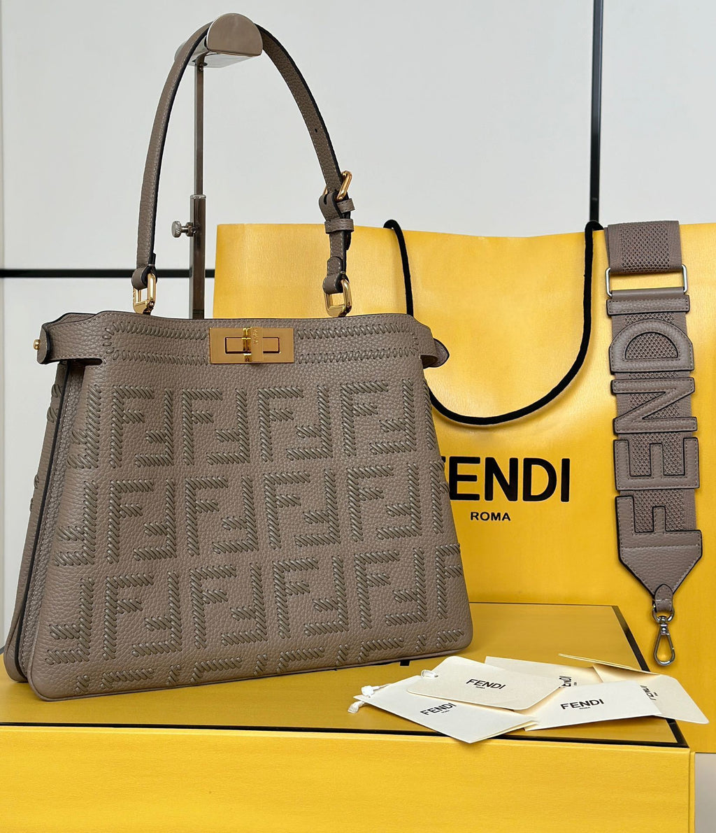 FENDI Peekaboo Soft Medium Handbag