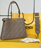 FENDI Peekaboo Soft Medium Handbag