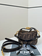 FENDI Vintage-Style Box Handbag