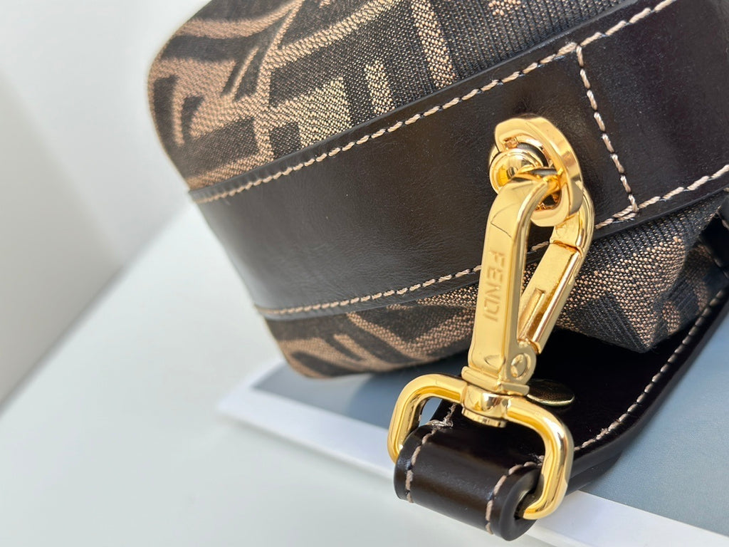 FENDI Vintage-Style Box Handbag