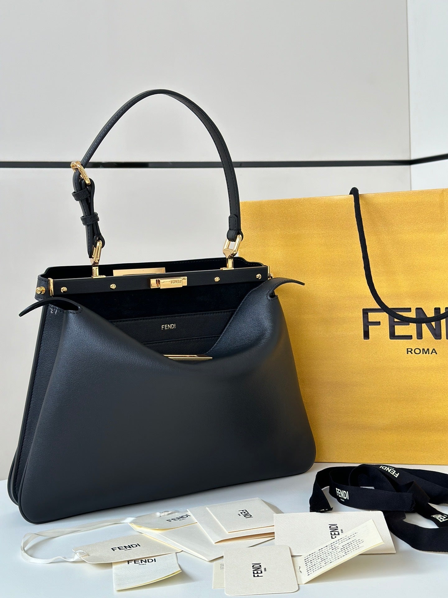 FENDI Peekaboo Medium Handbag