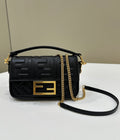 FENDI Baguette Flap Chain Handbag