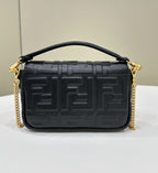 FENDI Baguette Flap Chain Handbag