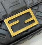 FENDI Baguette Flap Chain Handbag