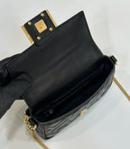 FENDI Baguette Flap Chain Handbag