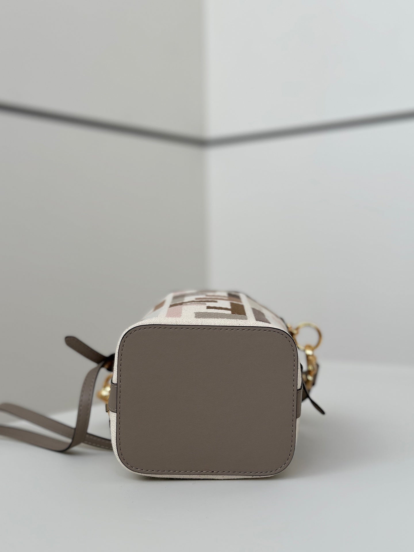 FENDI Mini Denim Bucket Bag