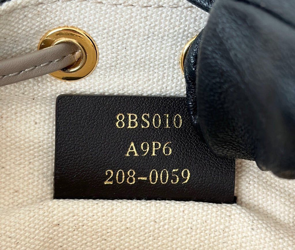 FENDI Mini Denim Bucket Bag