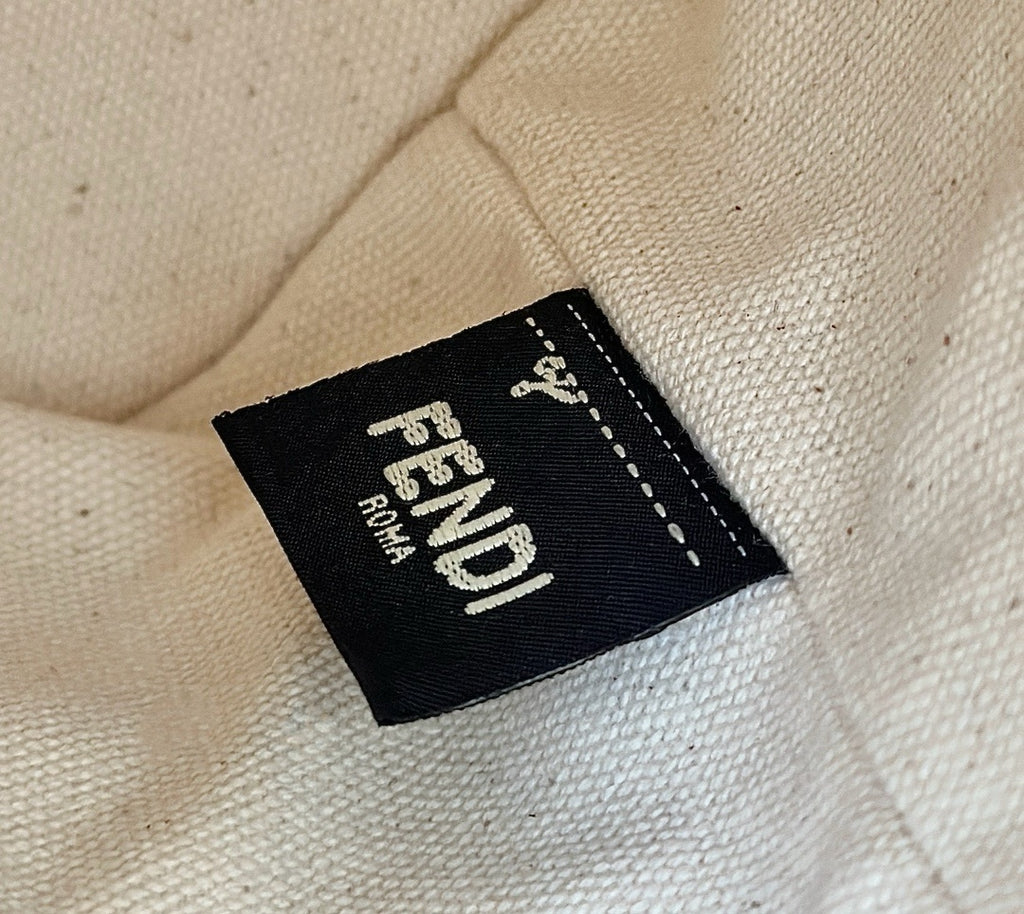 FENDI Mini Denim Bucket Bag