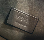FENDI Mini Underarm Denim Bag