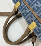 FENDI Denim FF Tote Bag