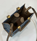 FENDI Denim FF Tote Bag