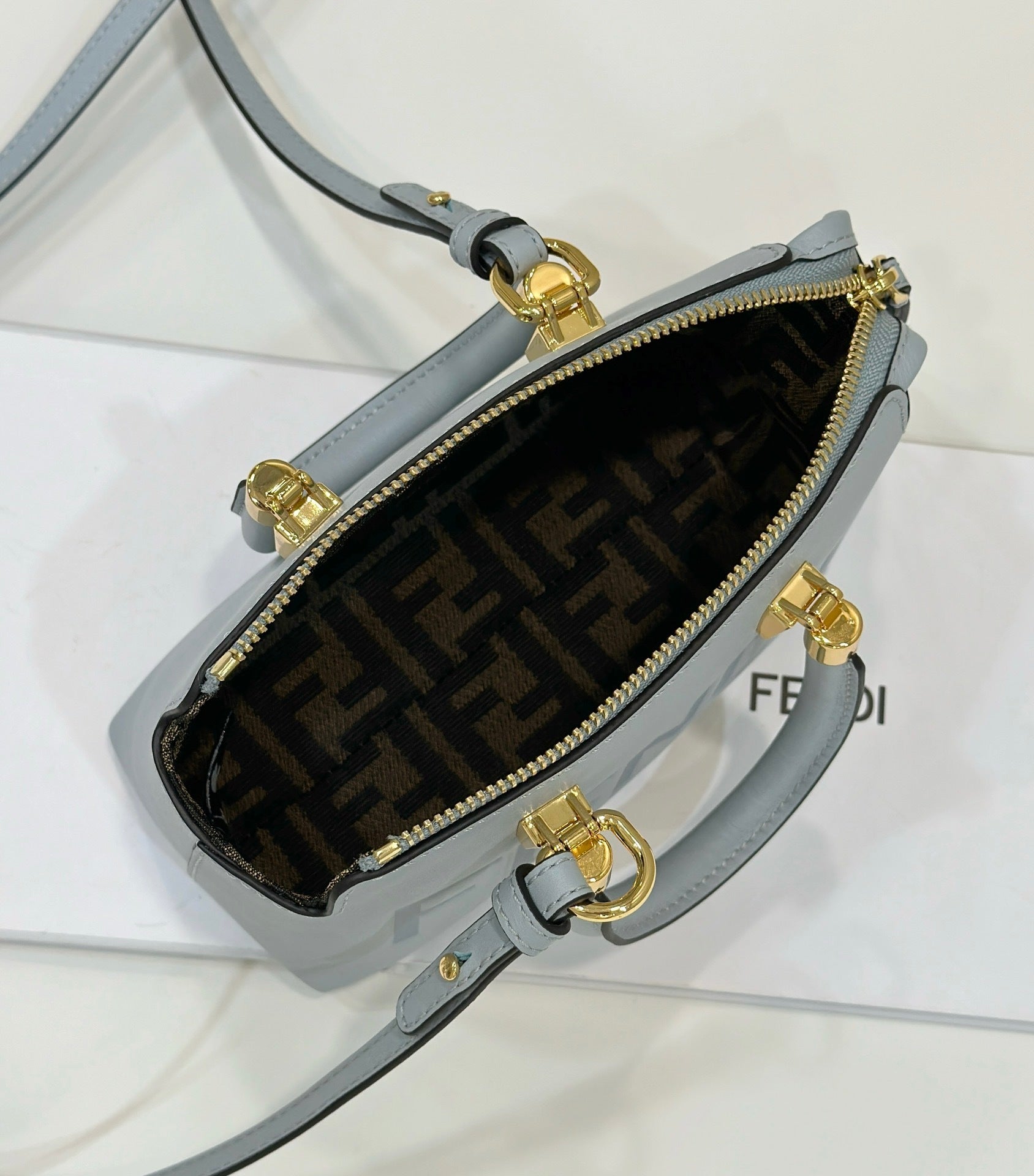 FENDI By The Way Mini Boston Handbag