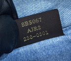 FENDI By The Way Mini Boston Denim Handbag