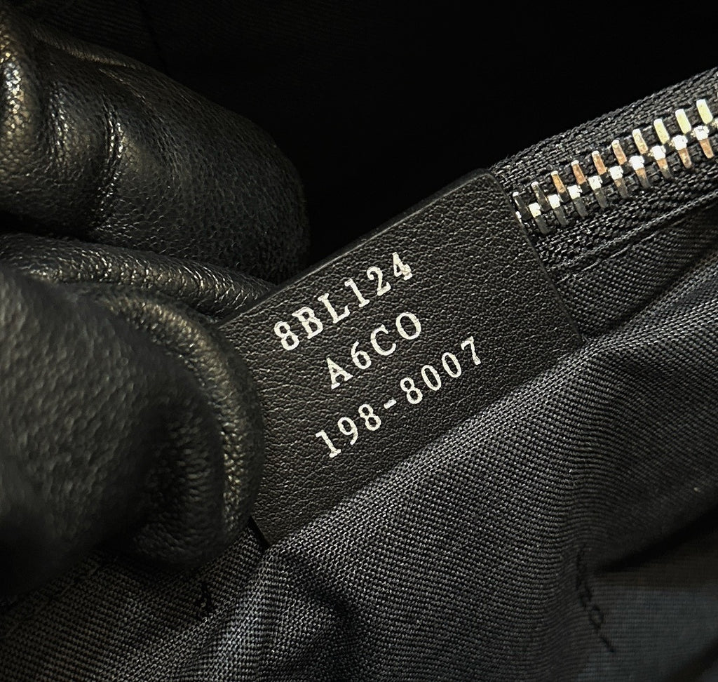 FENDI Boston Leather Handbag with Dégradé Detail
