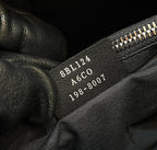 FENDI Boston Leather Handbag with Dégradé Detail