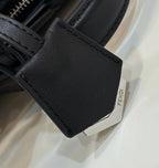 FENDI Boston Leather Handbag with Dégradé Detail