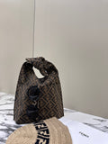 FENDI Runway Drawstring Handheld Bag