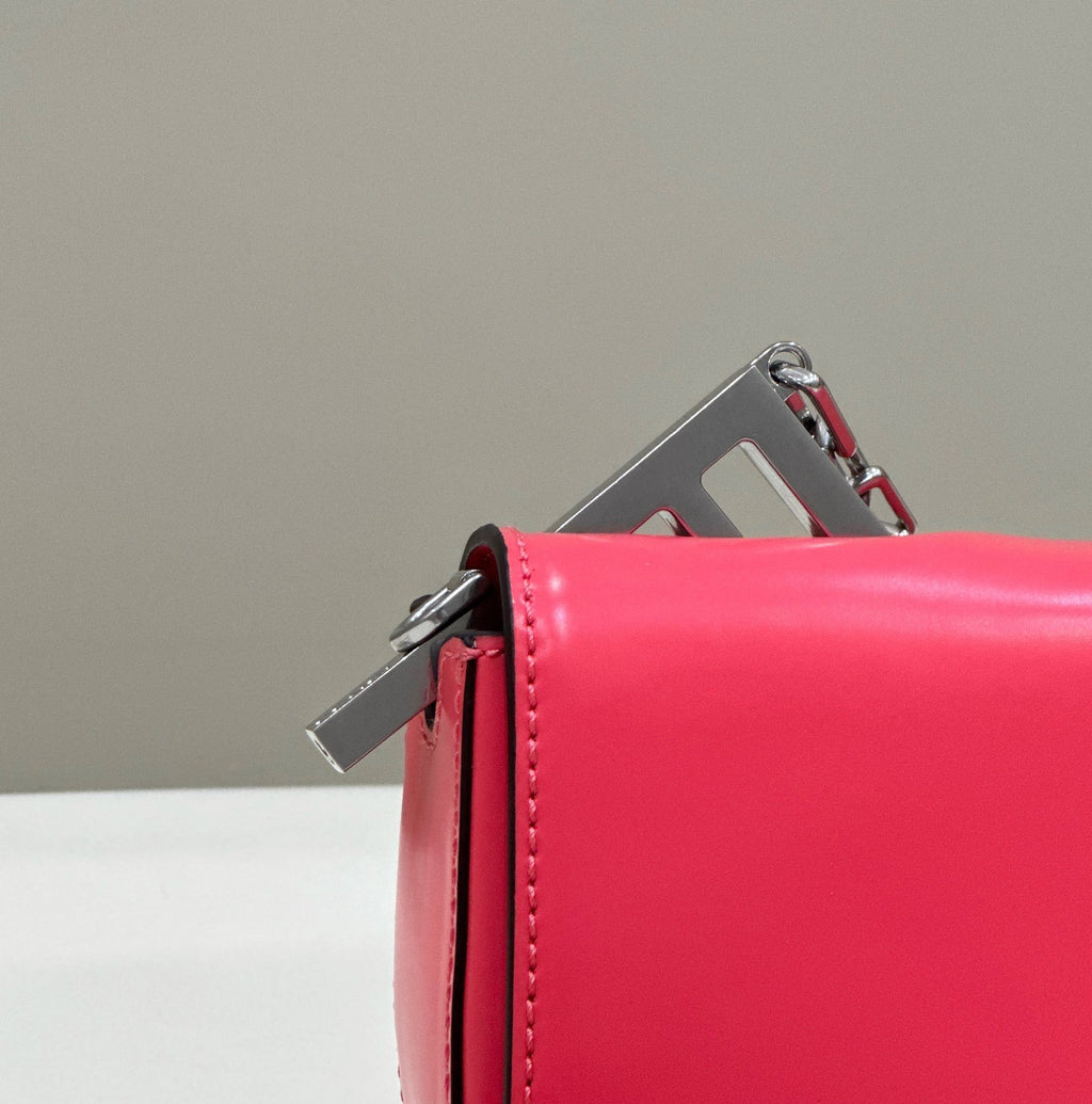 FENDI First Sight Leather Handbag