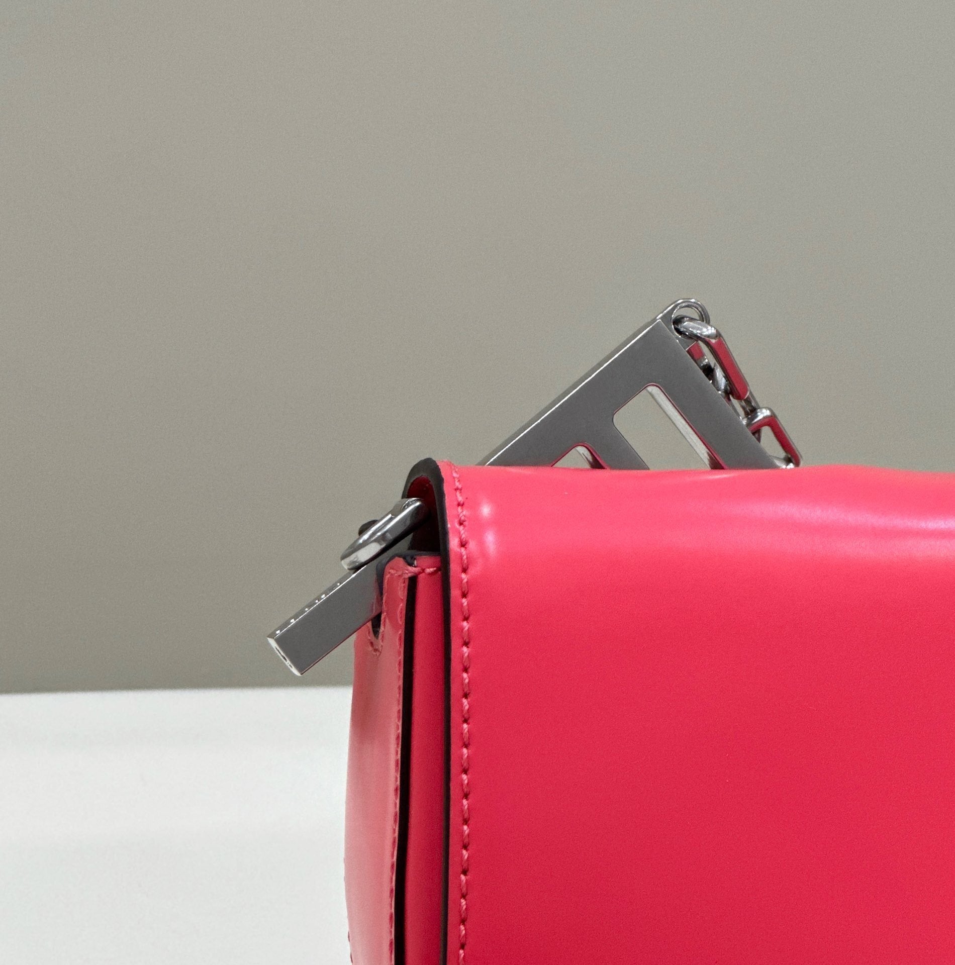 FENDI First Sight Leather Handbag