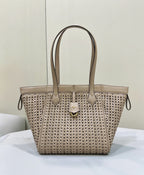FENDI Origami Woven Leather Foldable Bag