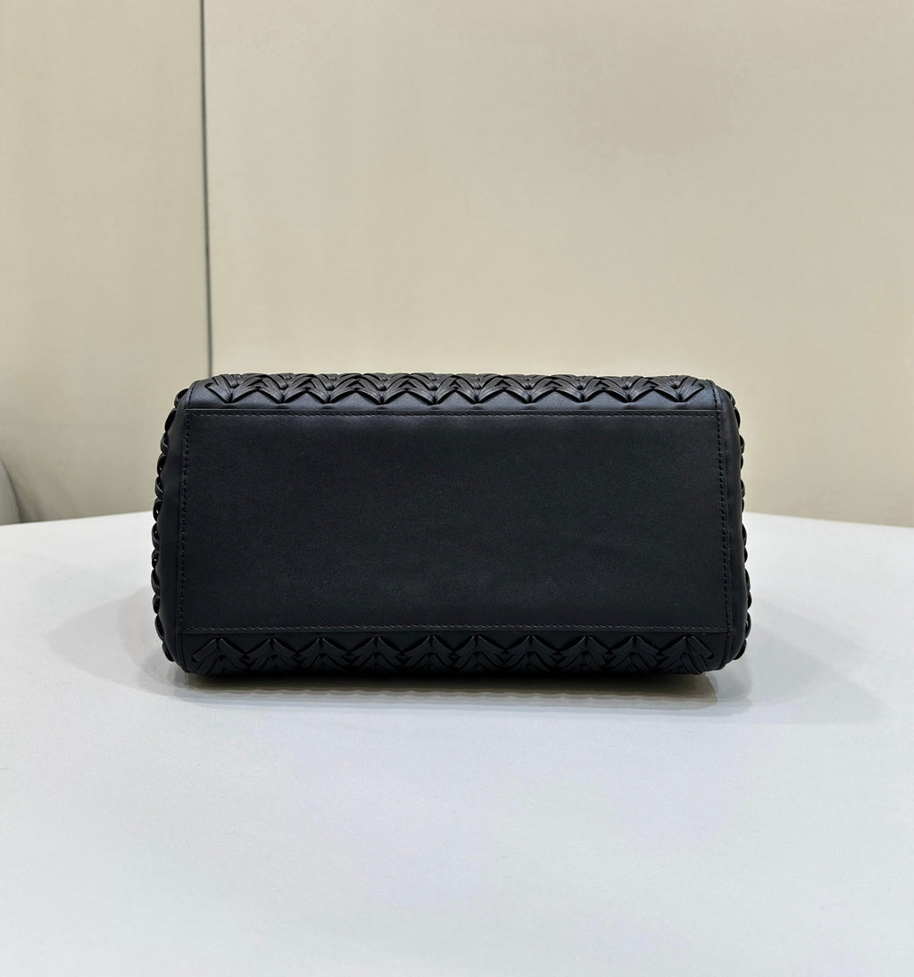FENDI Origami Woven Leather Foldable Bag