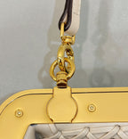 FENDI First Series Woven Leather Handbag