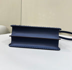 FENDI Peekaboo ISeeU Woven Leather Handbag Large