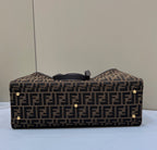 FENDI FF Canvas Tote Bag