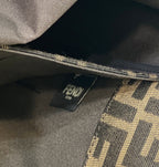 FENDI FF Canvas Tote Bag