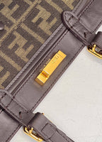 FENDI FF Canvas Tote Bag