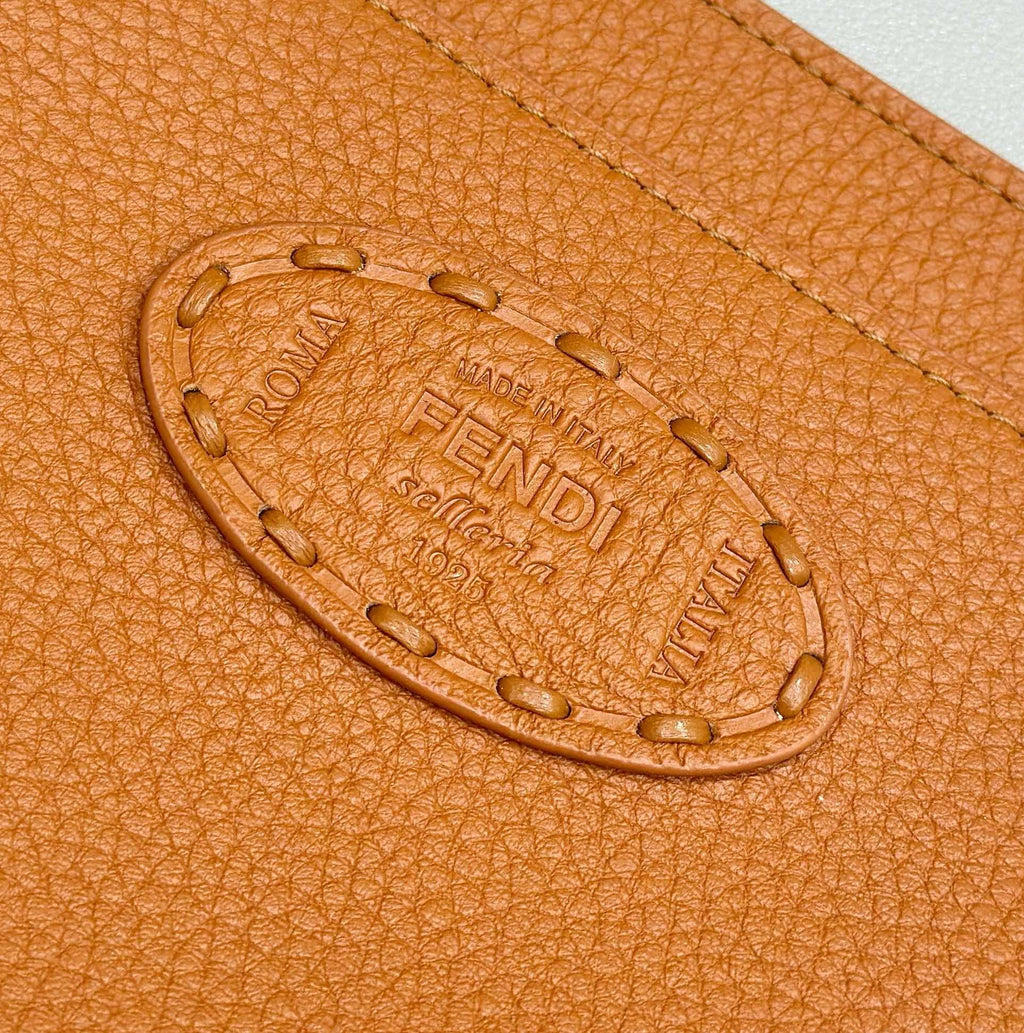 FENDI Peekaboo Medium Leather Handbag