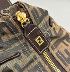 FENDI Vintage-Style FF Lunch Box Bag