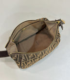 FENDI Vintage-Style FF Lunch Box Bag