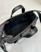 FENDI Boston Leather Handbag