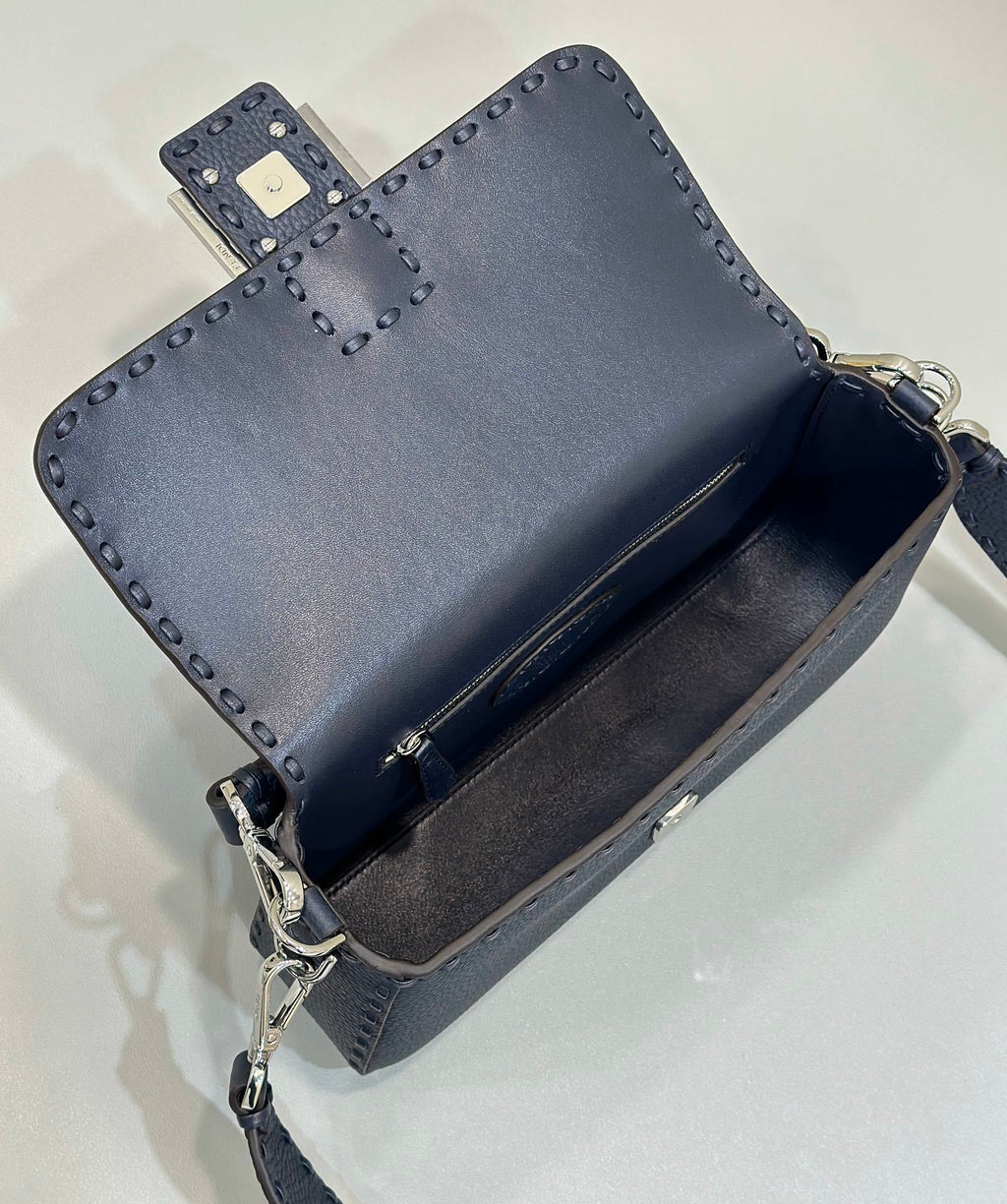 FENDI Hand-Stitched Baguette Handbag