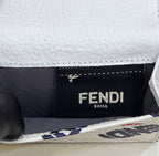 FENDI Grained Leather Mini Wallet