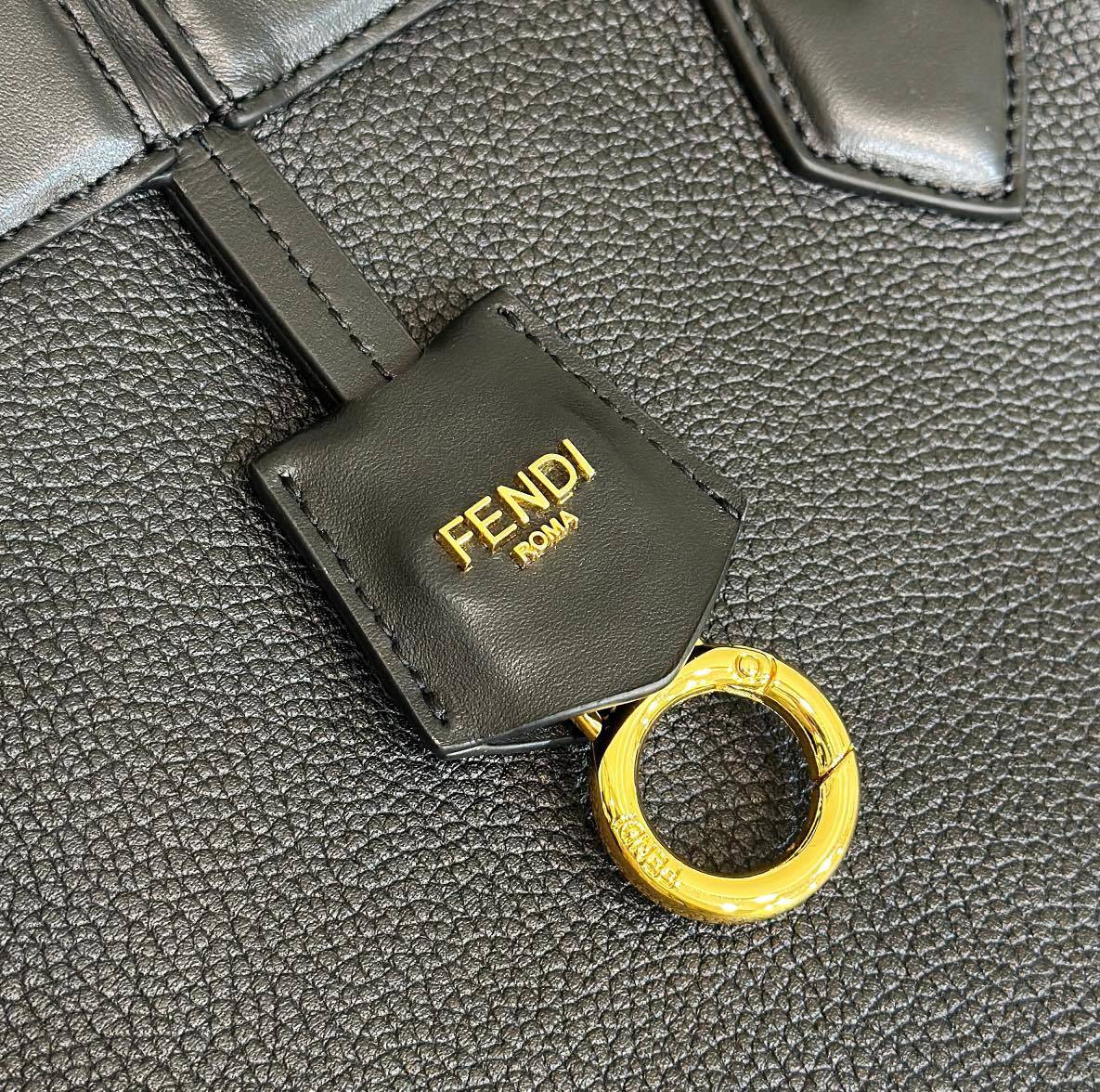 FENDI Origami FF Canvas Foldable Bag
