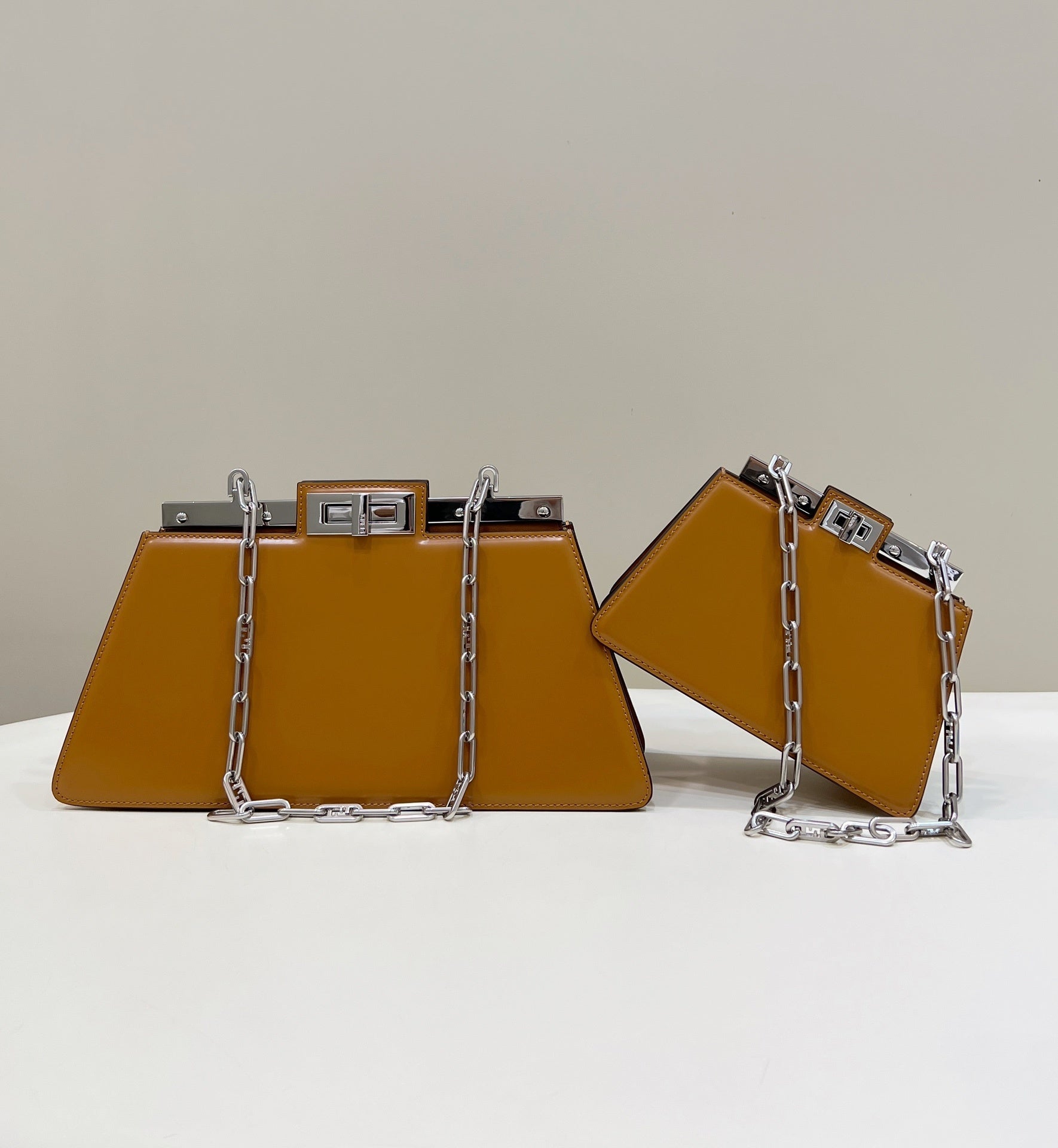 FENDI Peekaboo Cut Medium Handbag