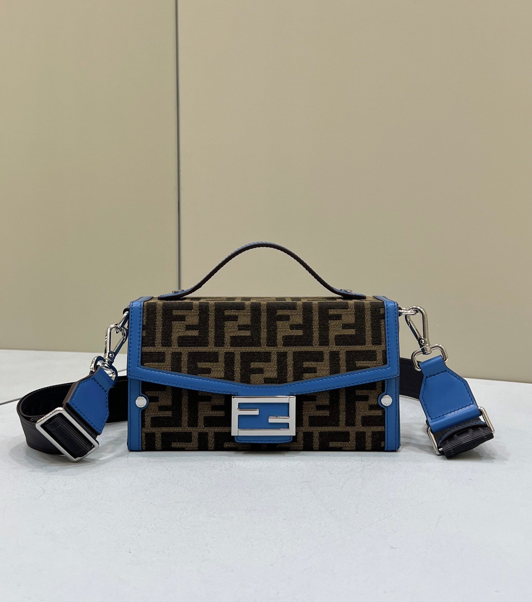 FENDI Vintage FF Box Handbag