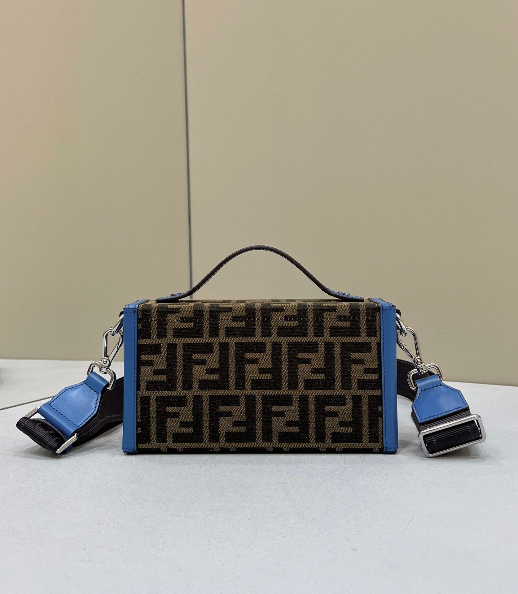 FENDI Vintage FF Box Handbag