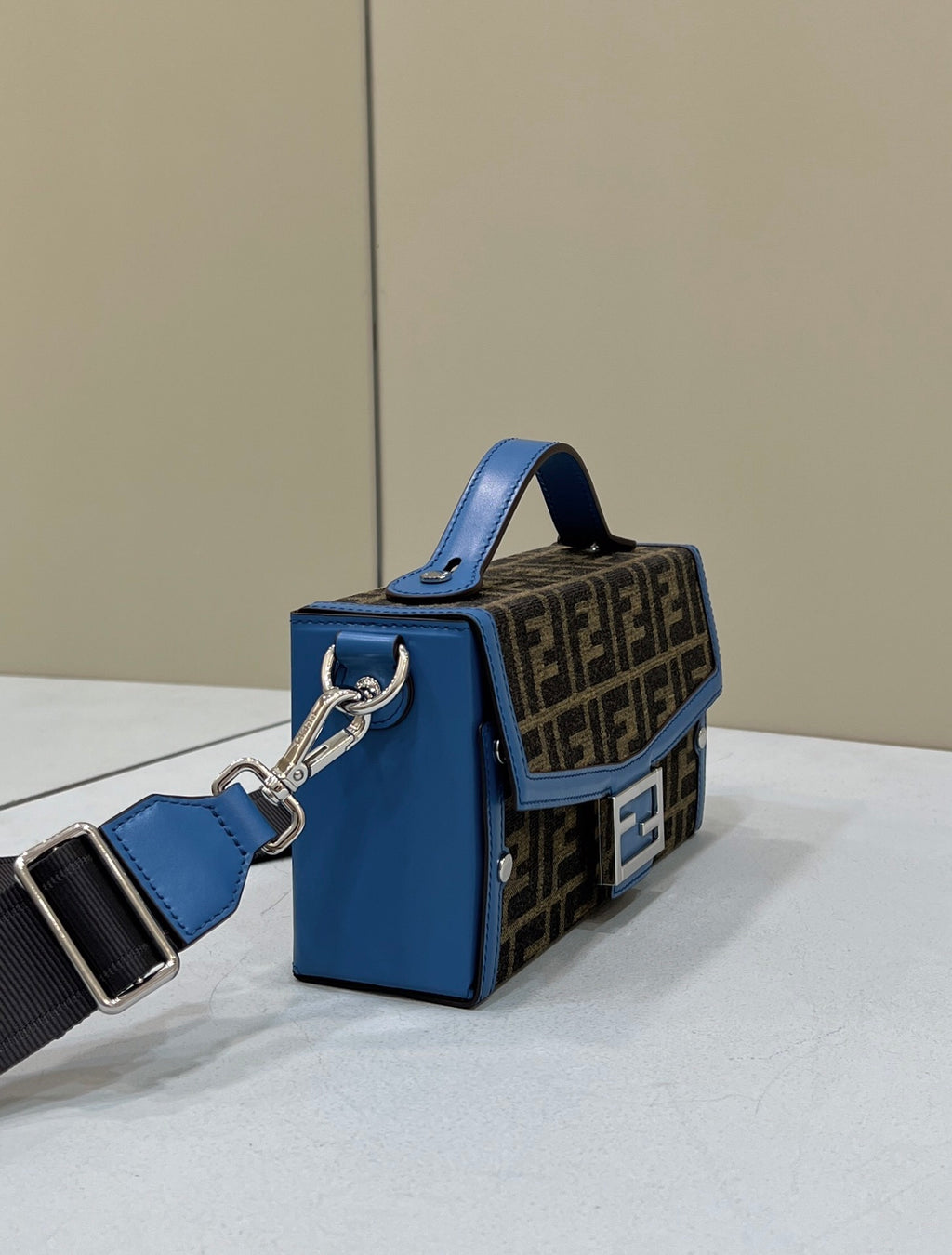 FENDI Vintage FF Box Handbag