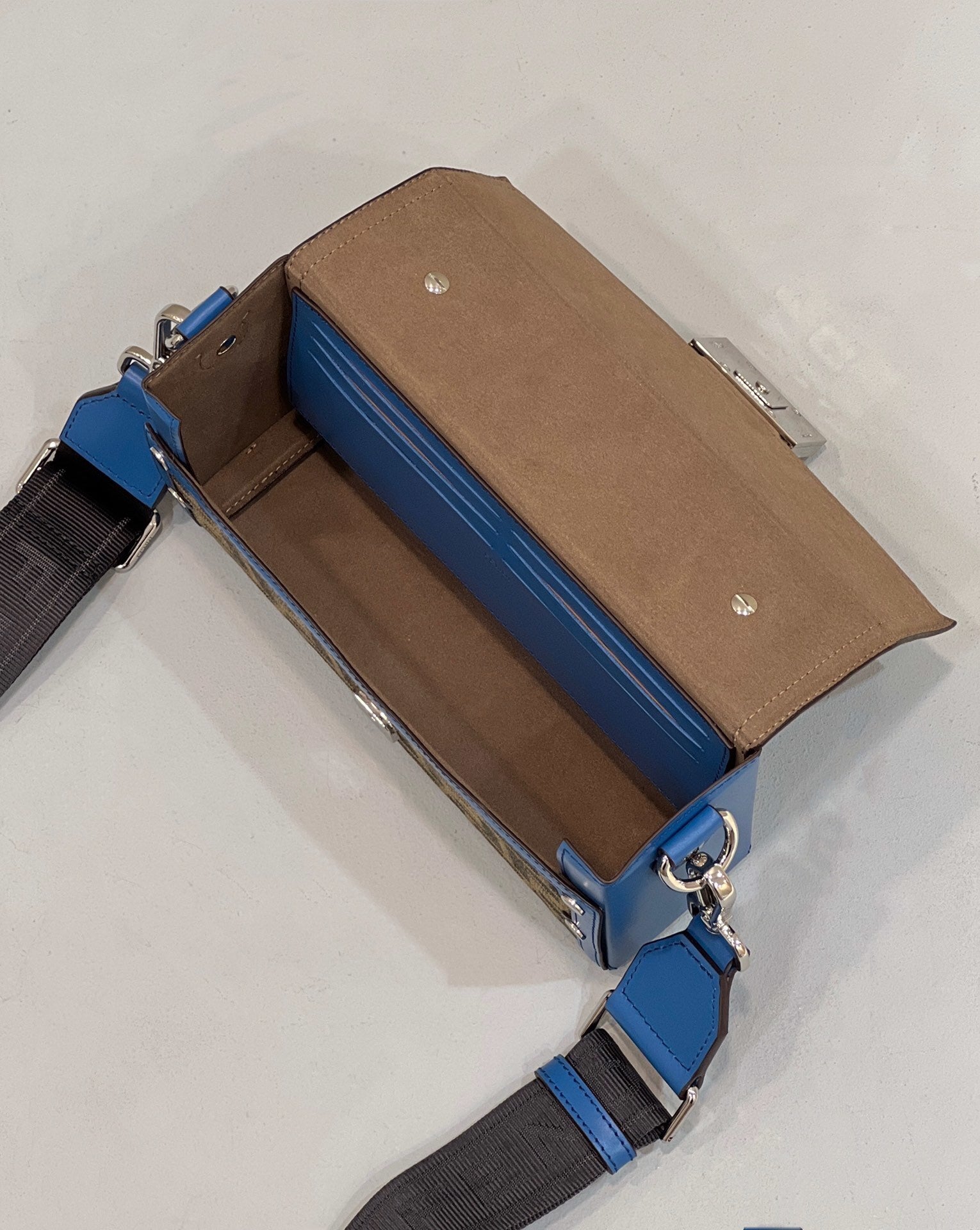 FENDI Vintage FF Box Handbag