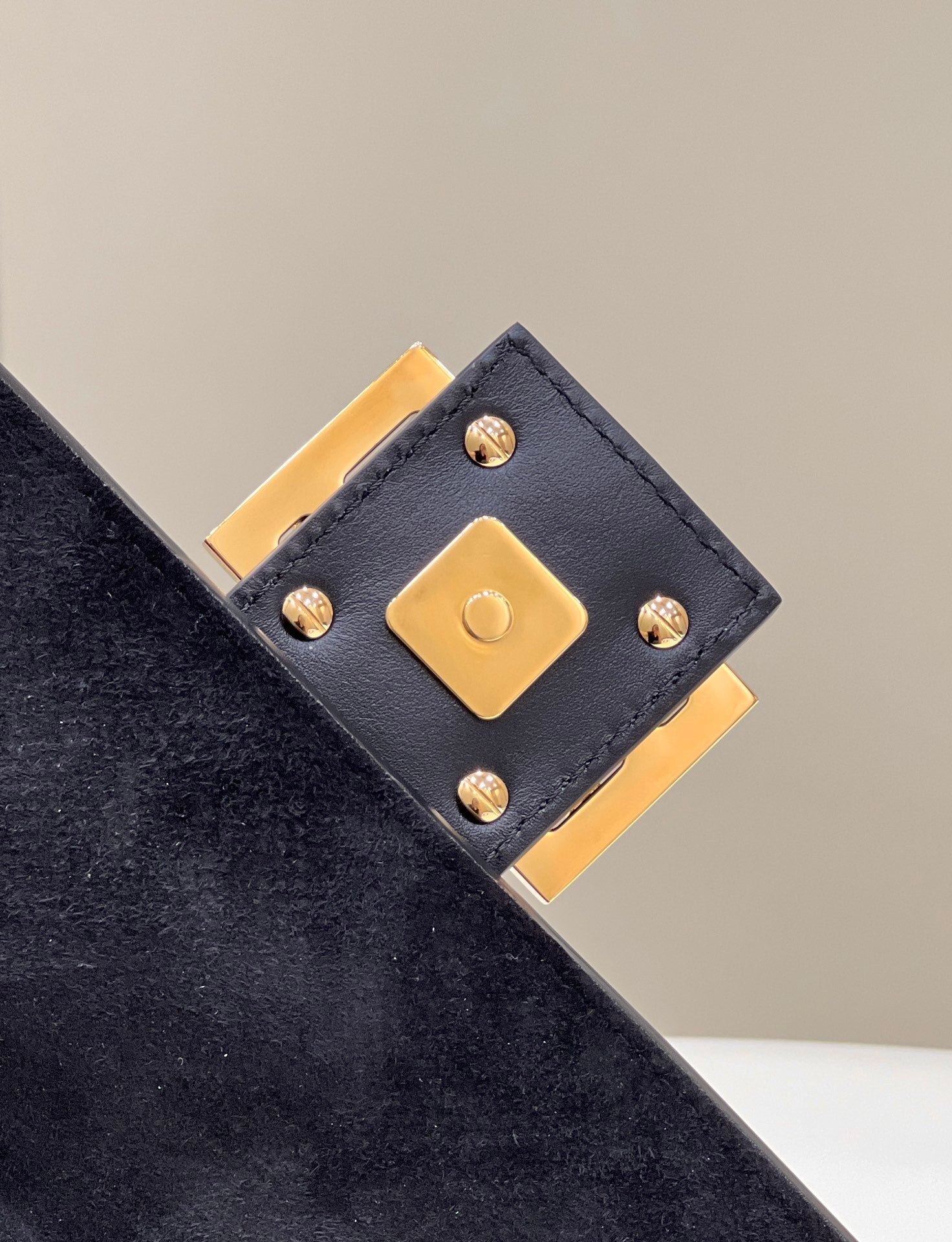 FENDI Crystal-Embellished Baguette Handbag