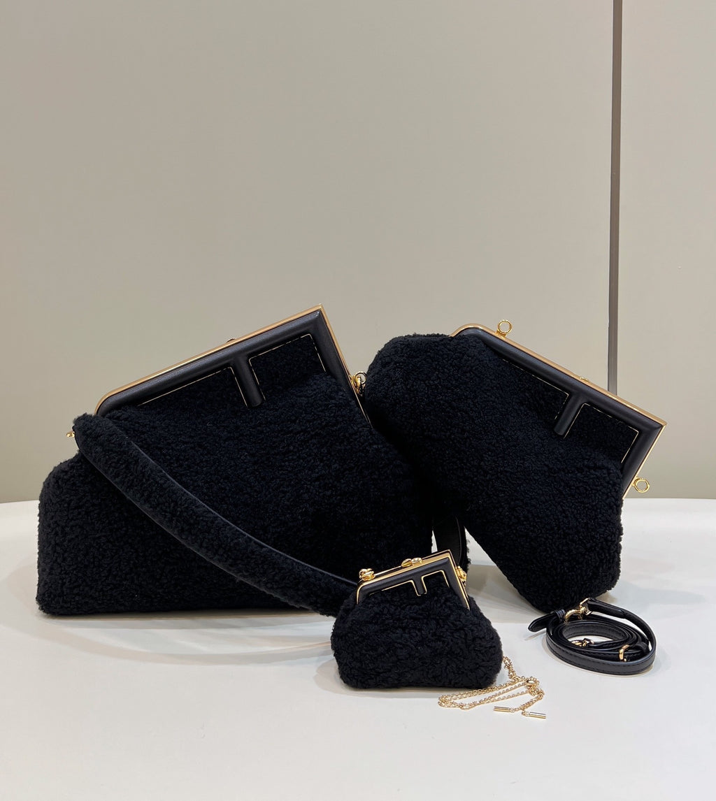 FENDI First Series Lambskin Handbag
