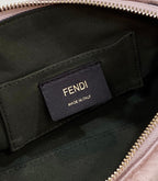 FENDI By The Way Mini Boston Shearling Handbag
