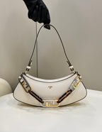 FENDI O’Lock Clutch with Resin Chain